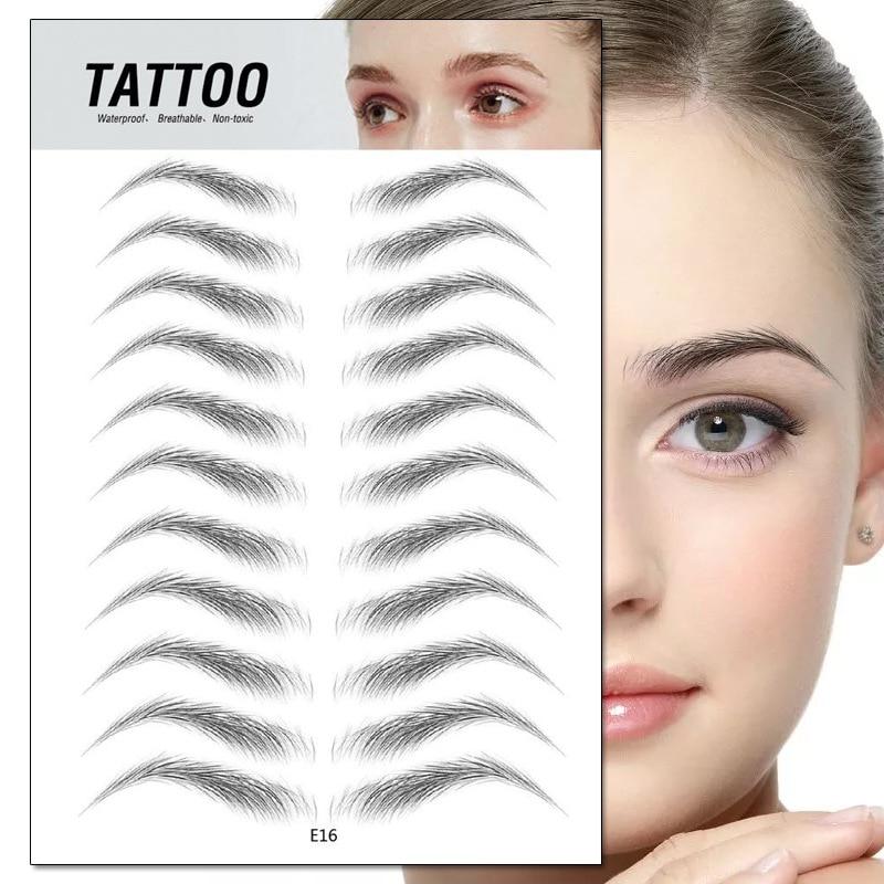 4D Waterproof Eyebrow Tattoo Stickers additional product view