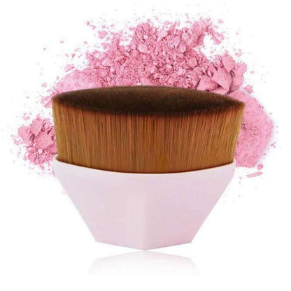 High Density Foundation Brush ultra-dense bristles close up by Ethos Bloom