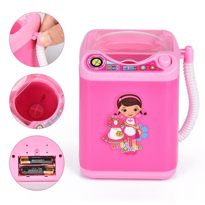 Mini Electric Makeup Brush Cleaner size comparison