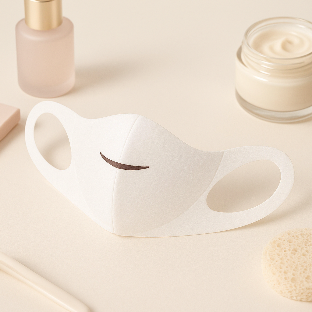 V-Shaped Ear Hook Reusable Face Mask for chin and jawline contouring by Ethos Bloom