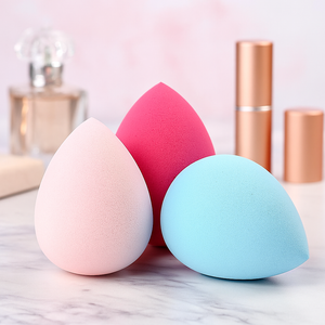 Water Drop Makeup Sponge Blender latex-free expands when wet by Ethos Bloom